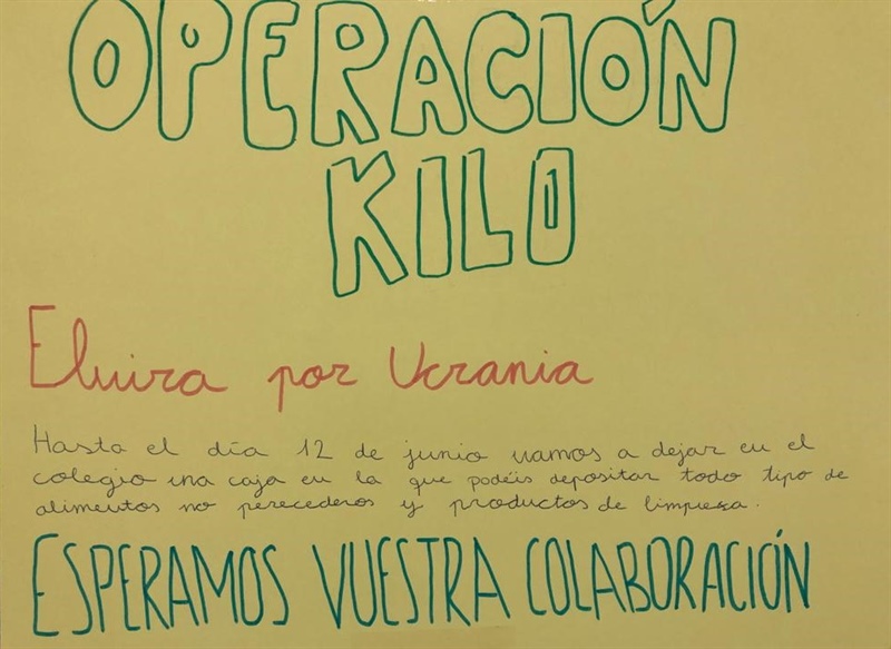 Operación Kilo en la Unidad de Oncologia Pediátrica.